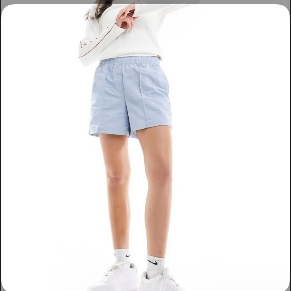 Nike Light Blue Athletic Shorts